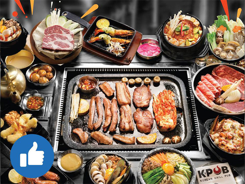 K-Pub - Độc đáo, thú vị và ngon tuyệt với phong cách nướng kiểu Hàn Quốc